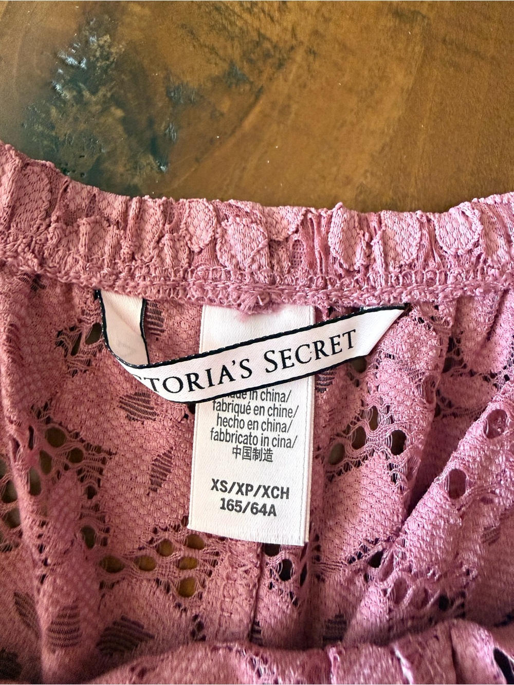 Victoria's Secret Lace Ruffle Shorts Trio - White, Mint Floral, Pink - Size XS - Picture 4 of 4